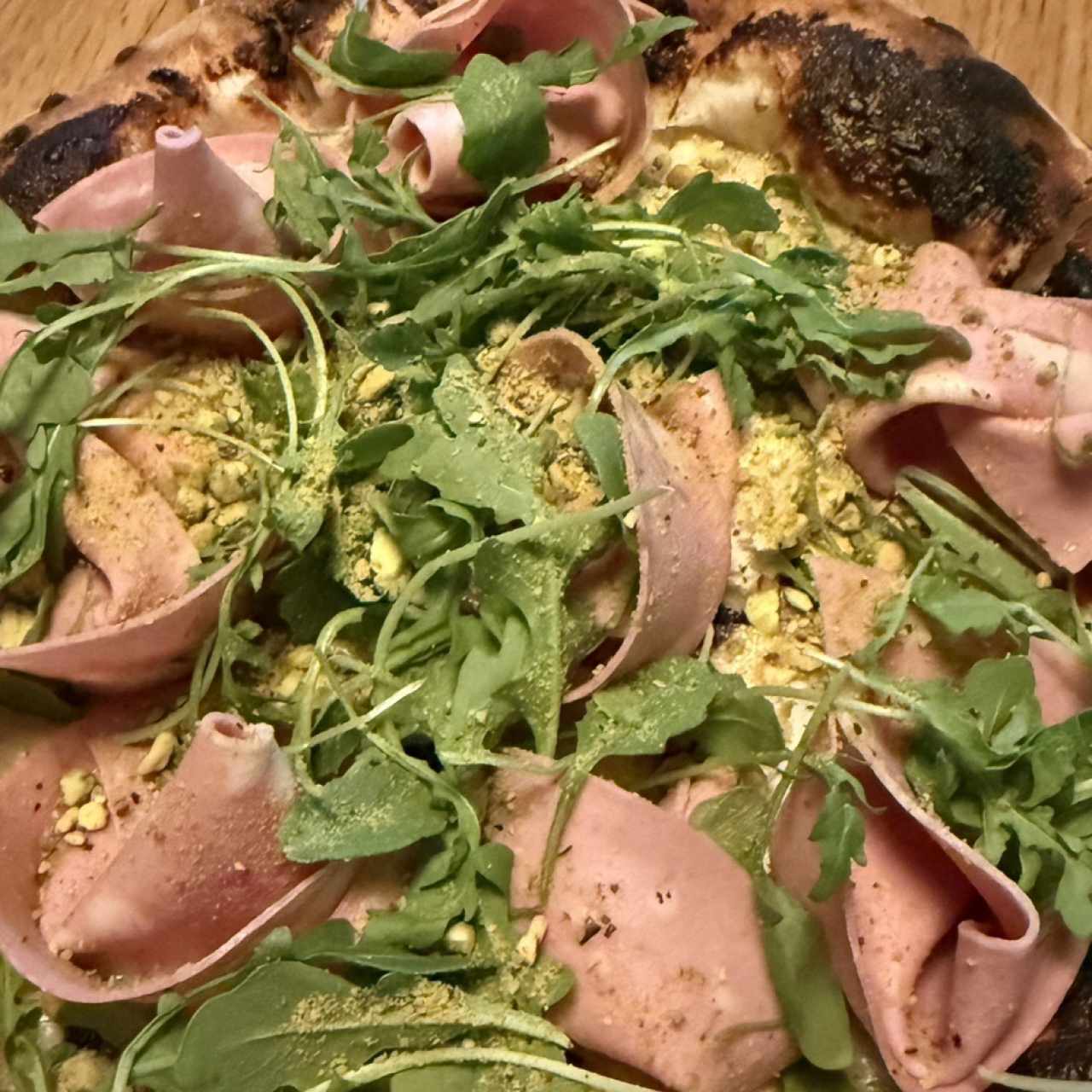 Pizzas Extraordinarias - Motadella e Pistacchio