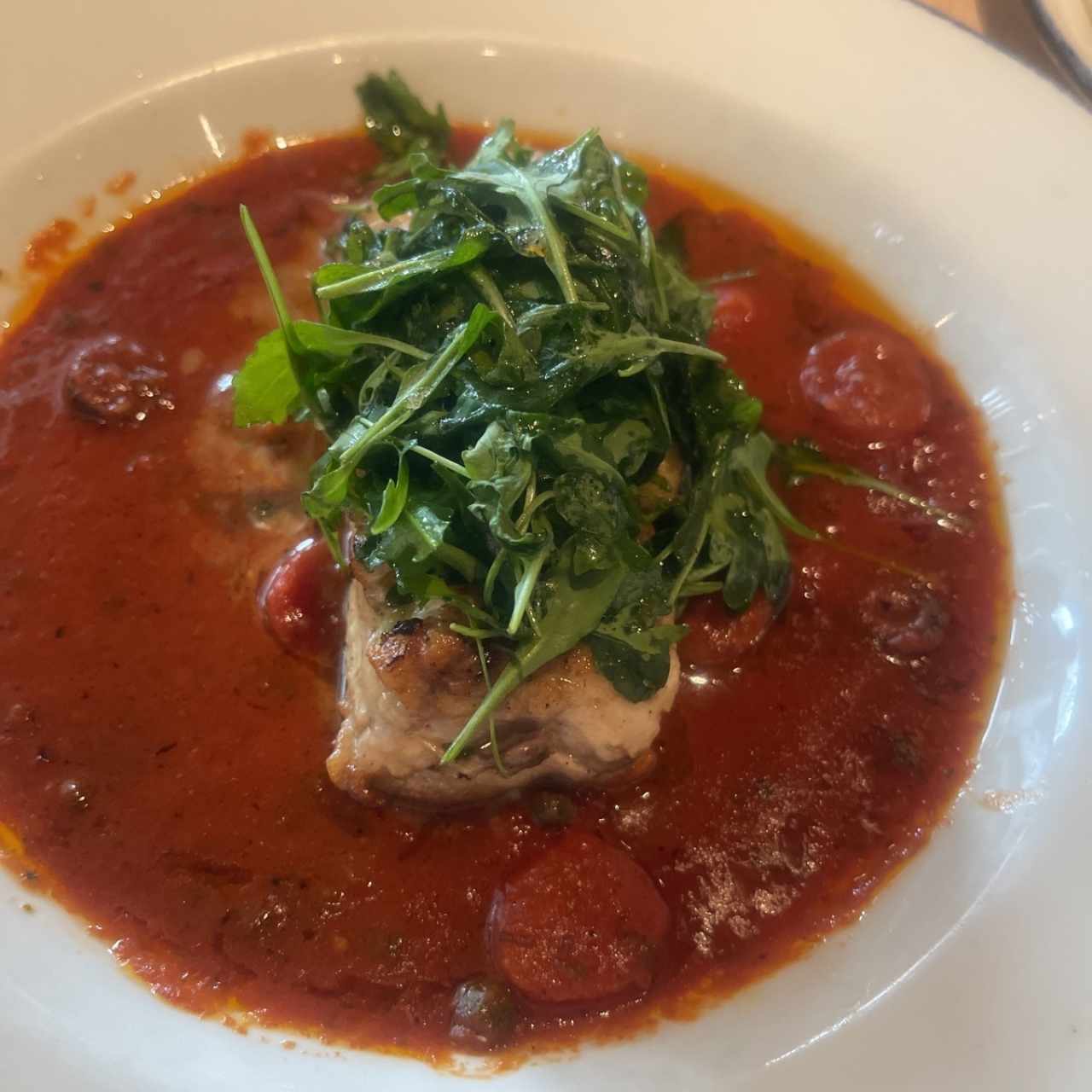 Corvina a La Livornesa