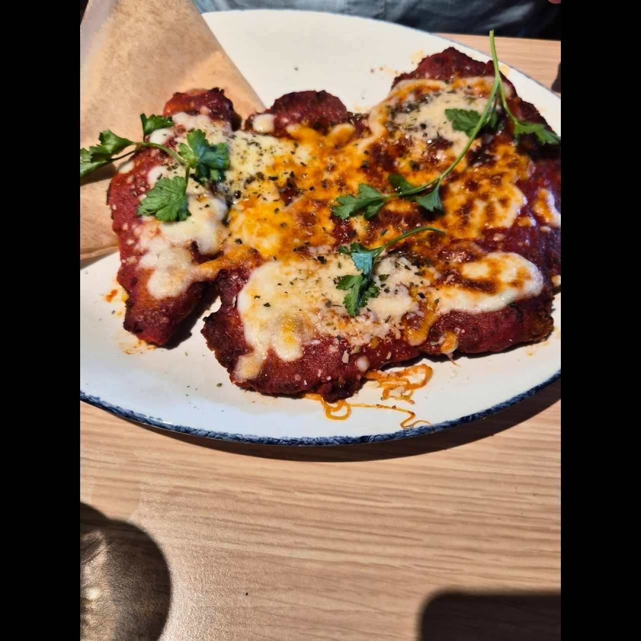Secondi Piatti - Milanesa de pollo