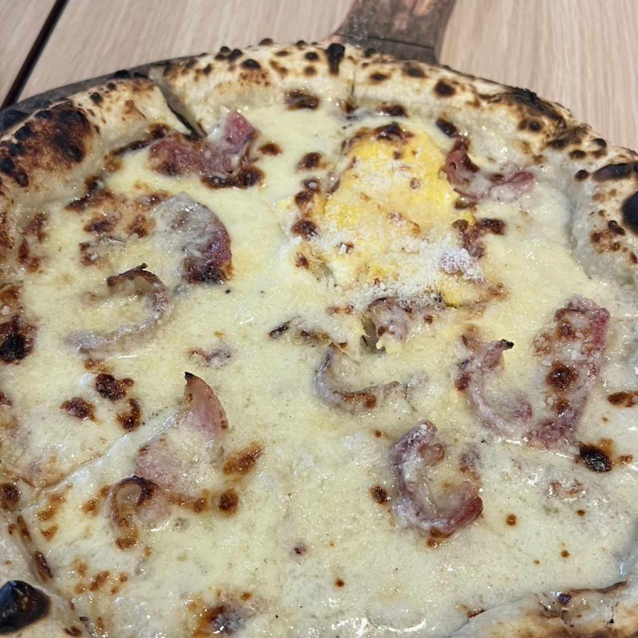 Pizzas Extraordinarias - Pizza Carbonara