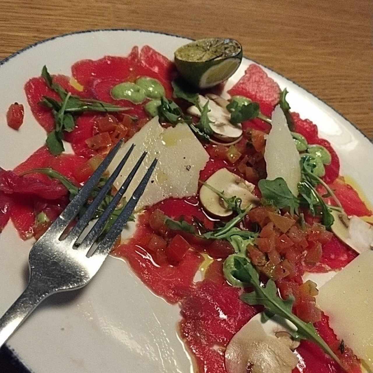 Carpaccio Di Manzo