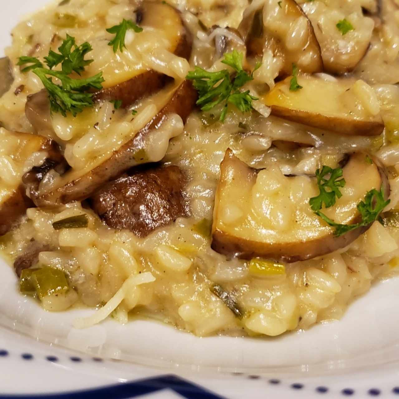 Risotto de hongos 