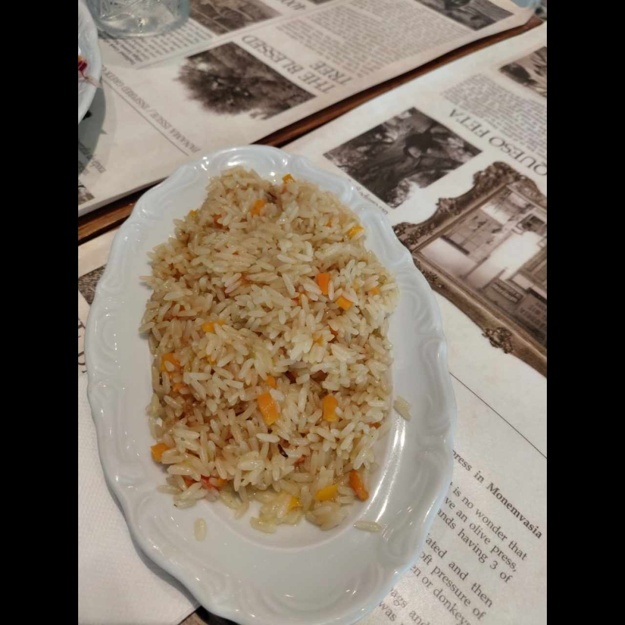 Rizi arroz con mantequilla y especies