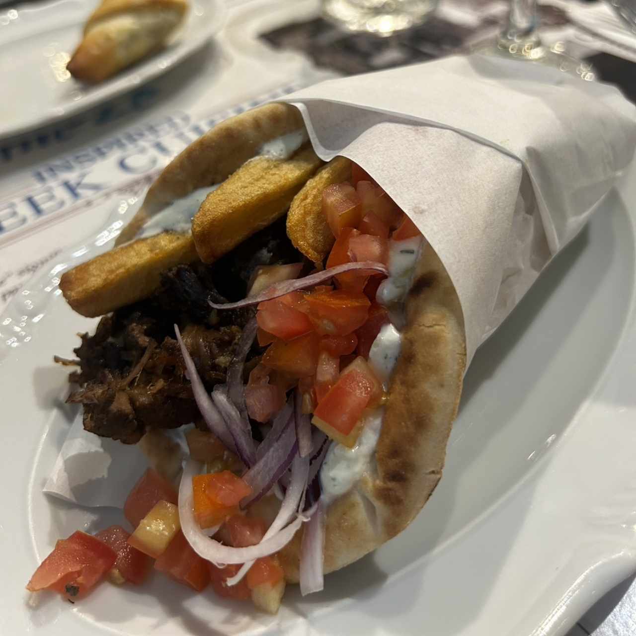 Gyro de cordero 