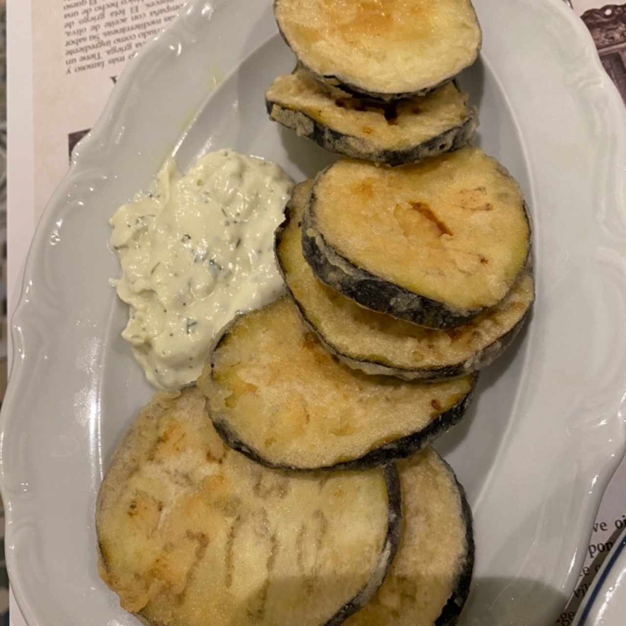 berengenas apanadas 