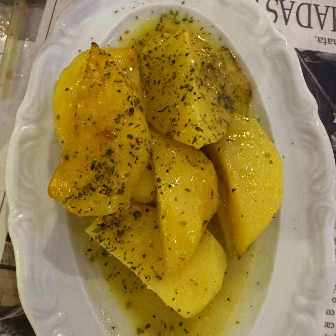 Papas horneadas