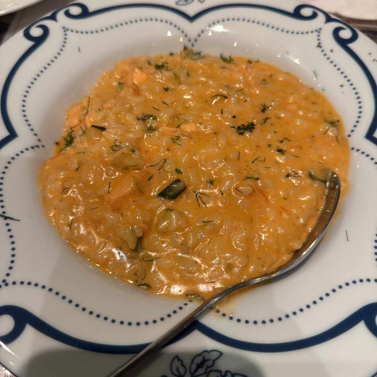 Risotto de Salmón 