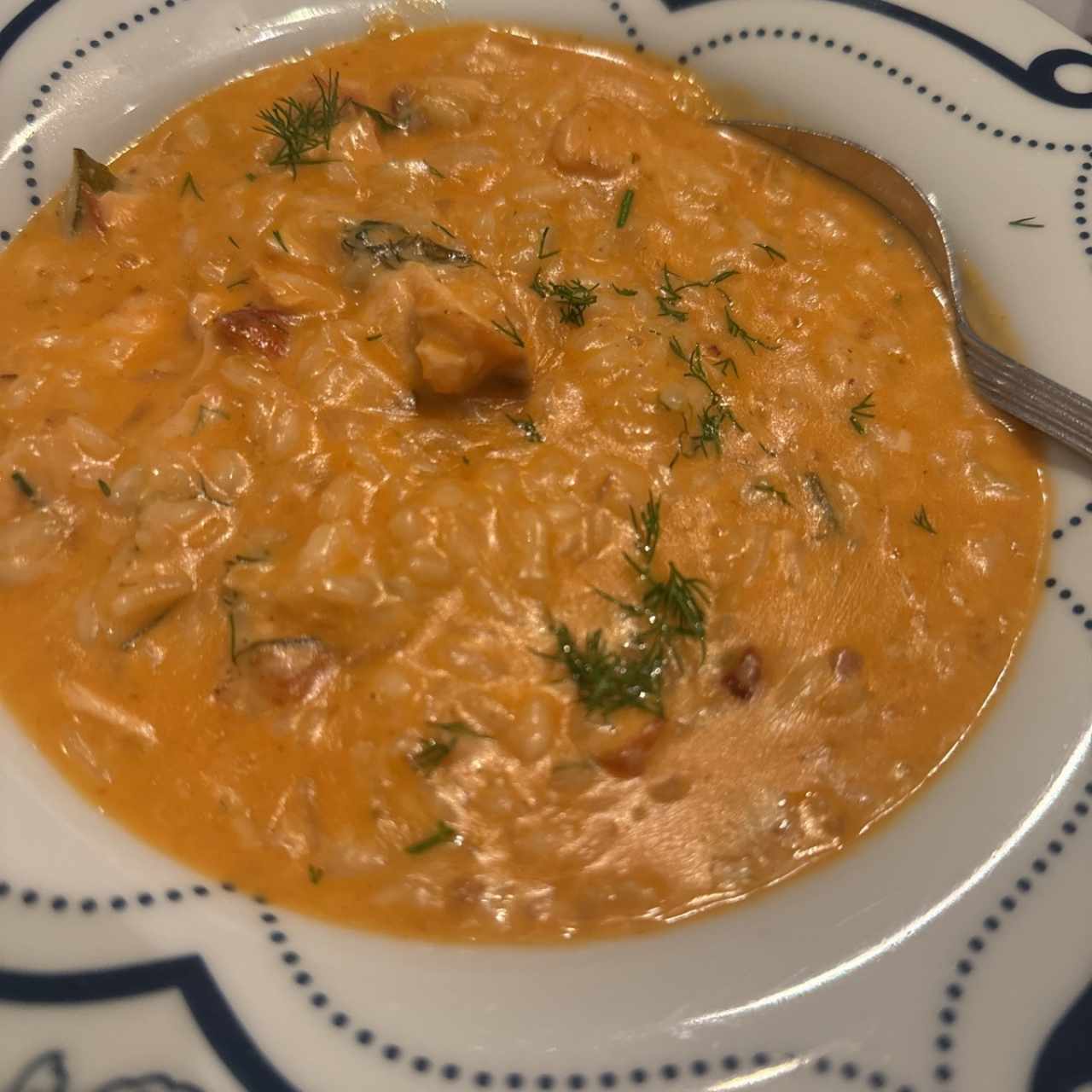 Risotto de Salmón 