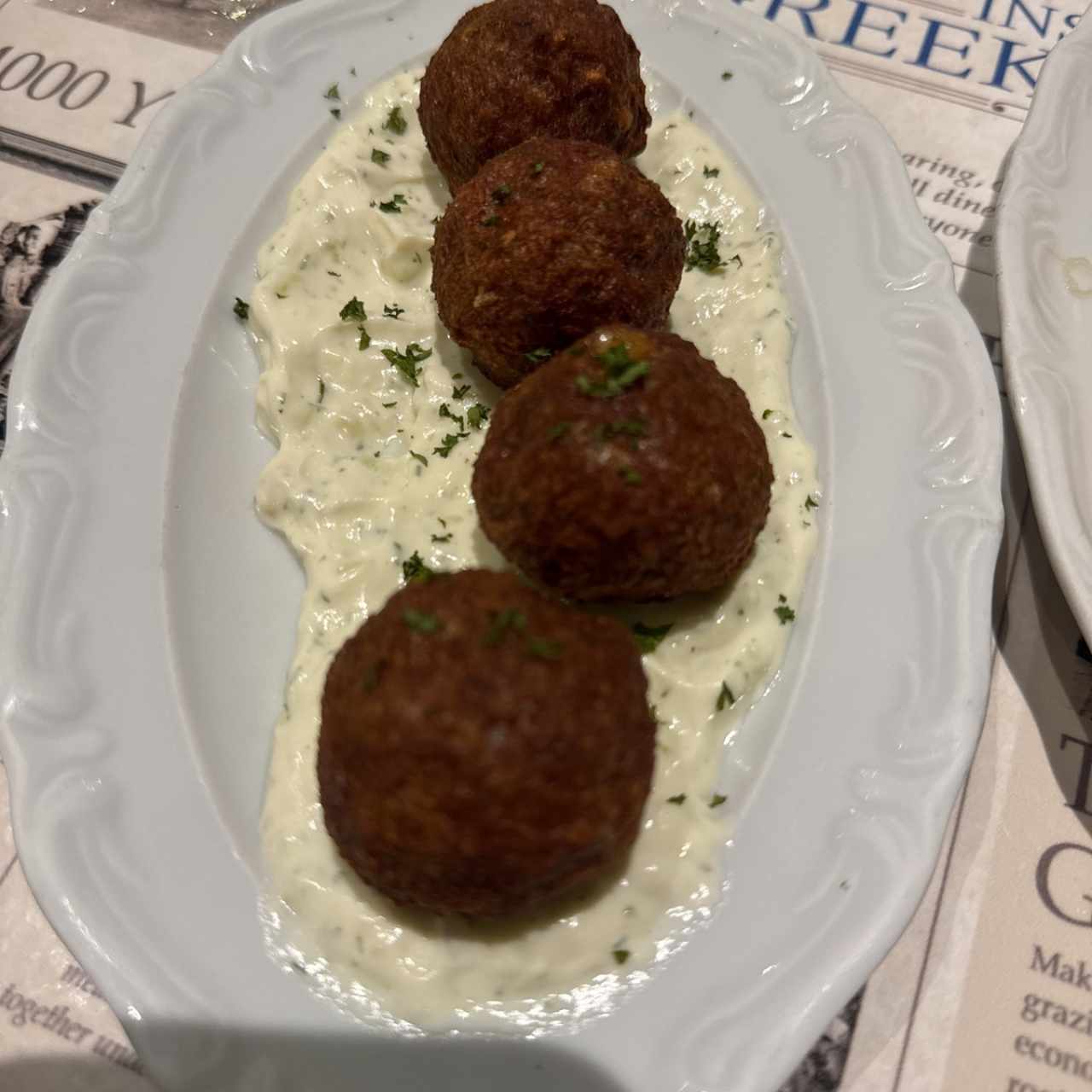 Albóndigas de cordero 