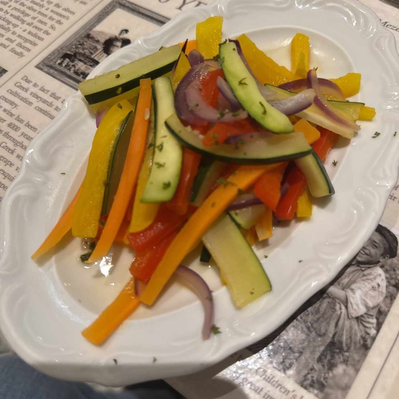 Vegetales salteados 