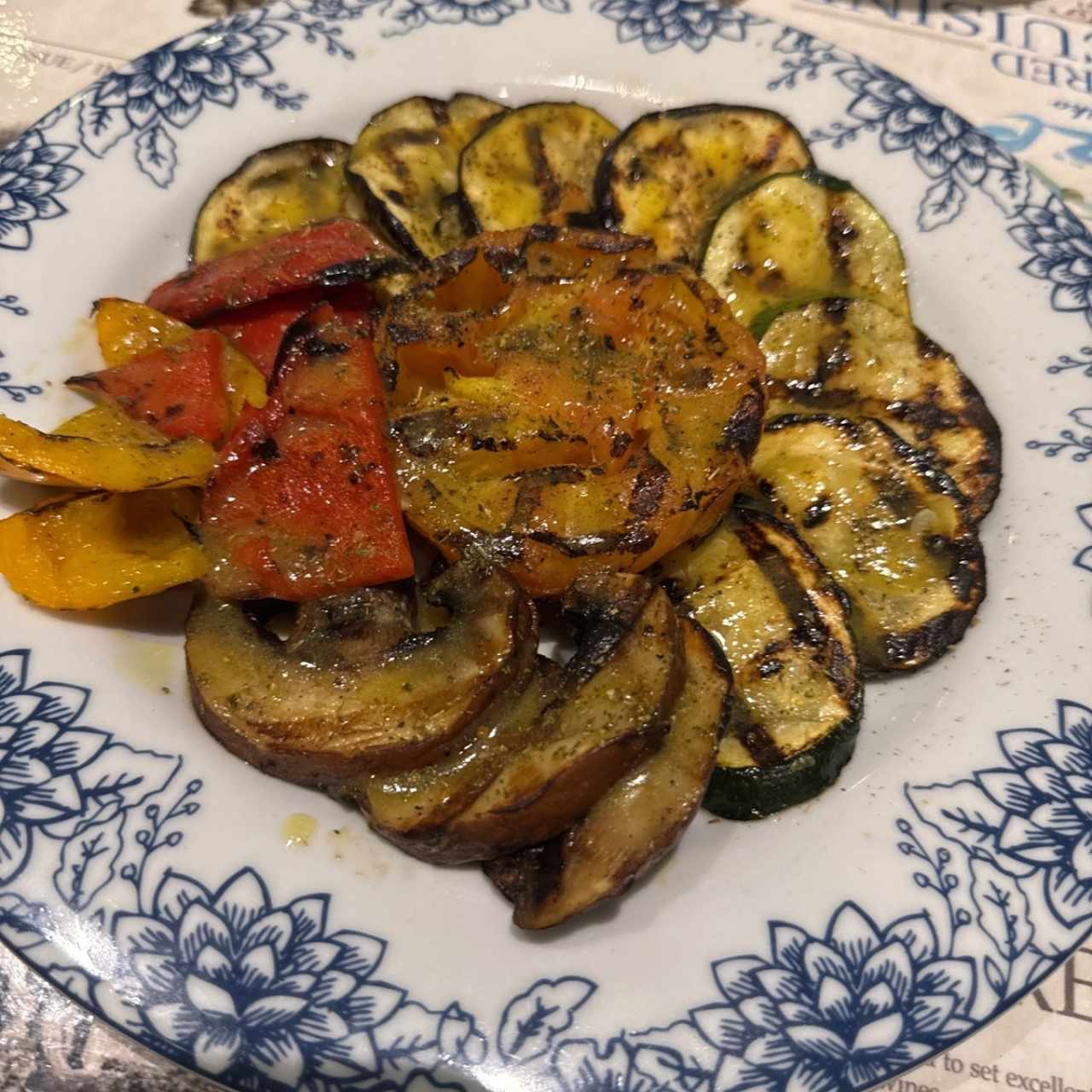 Vegetales a la parrilla 