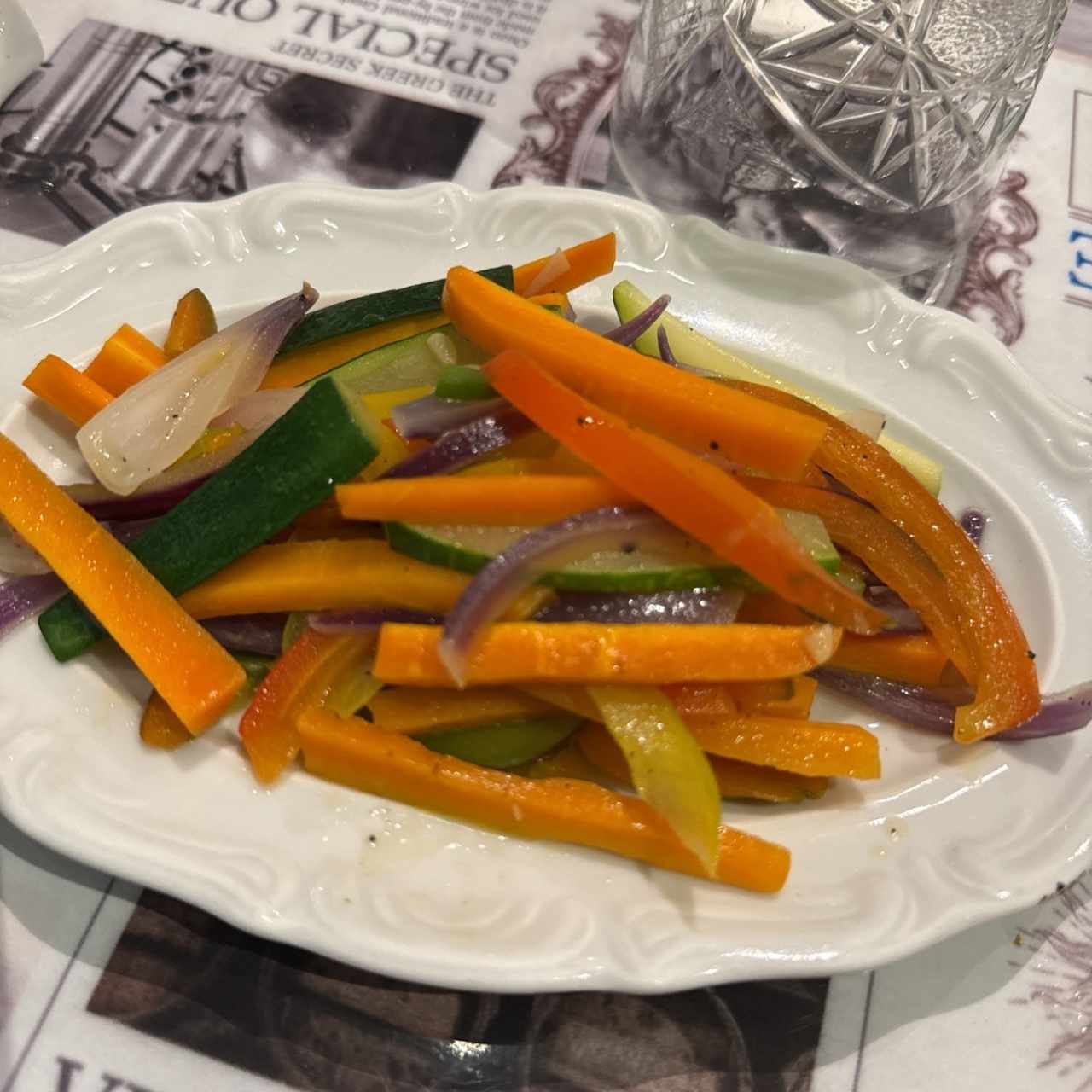 Vegetales salteados 