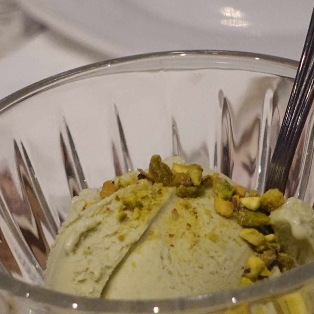 Postres - Helado de Pistacho