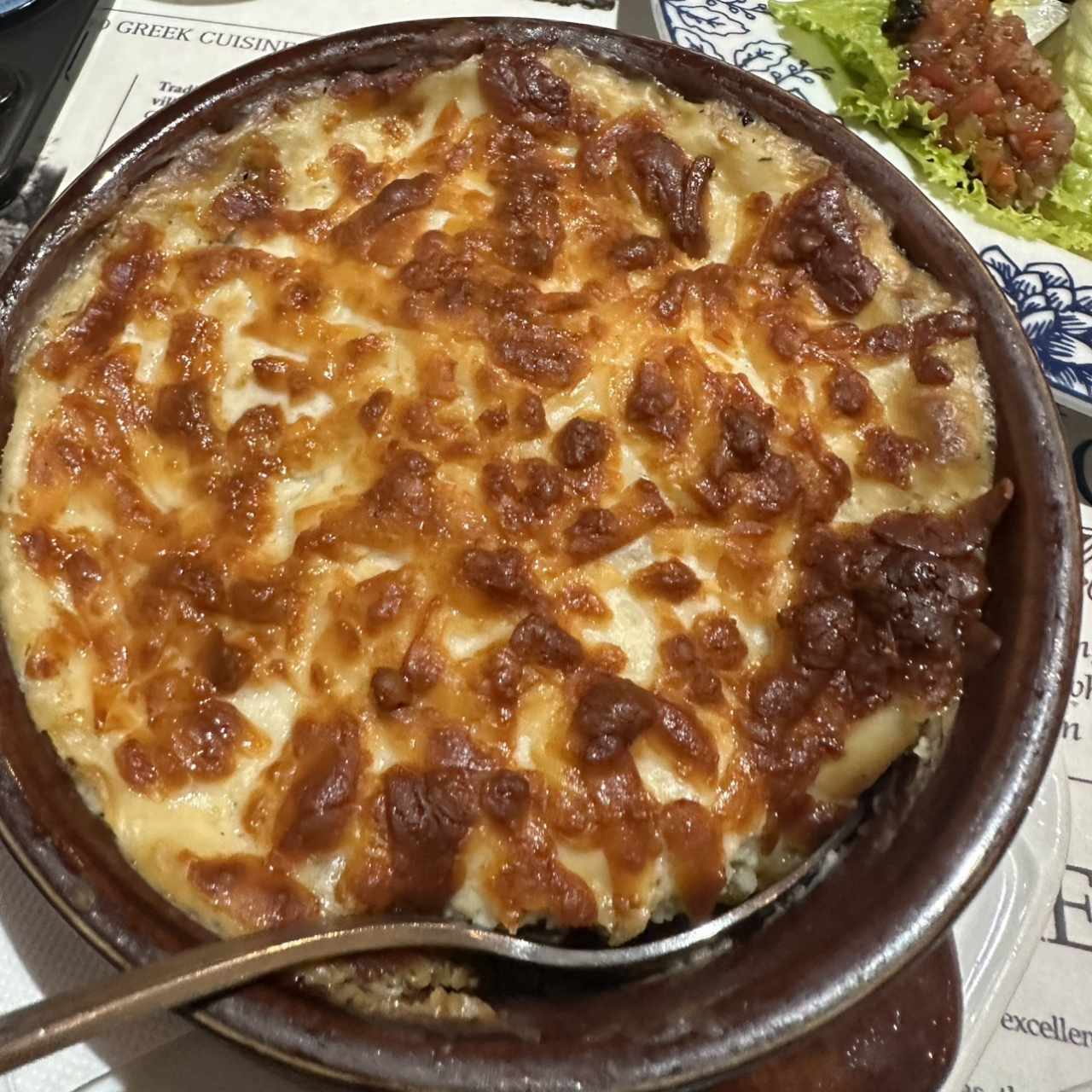 Berenjenas con carne gratinado
