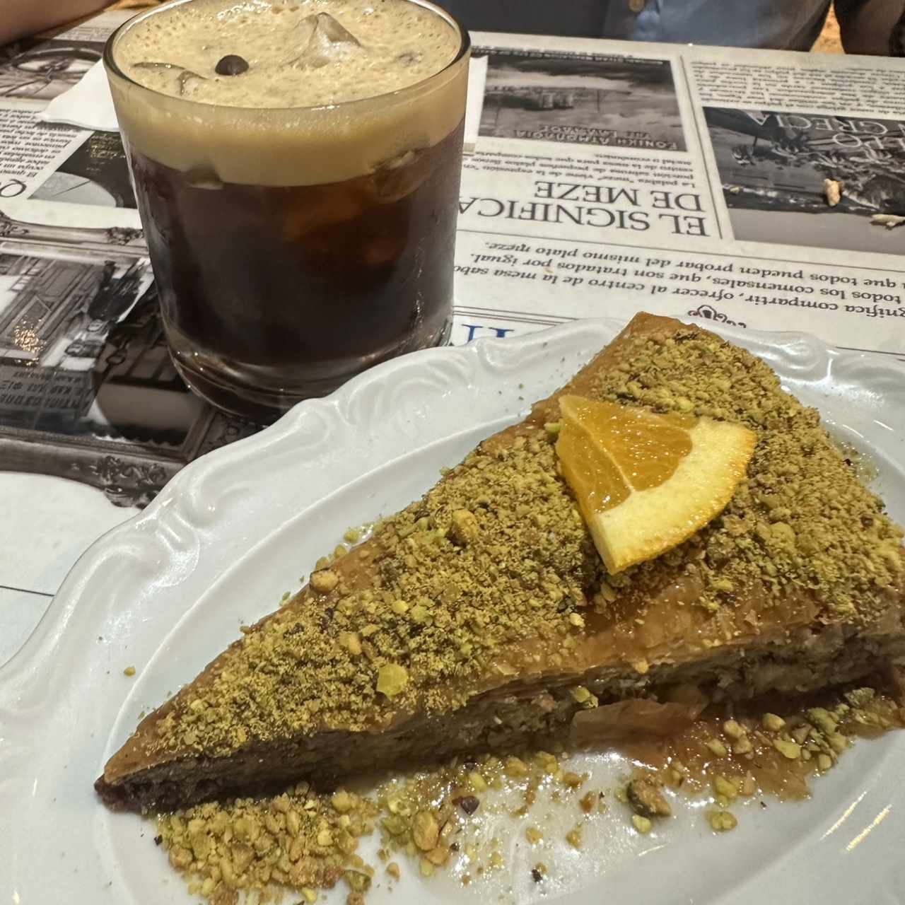 Postre de la casa 