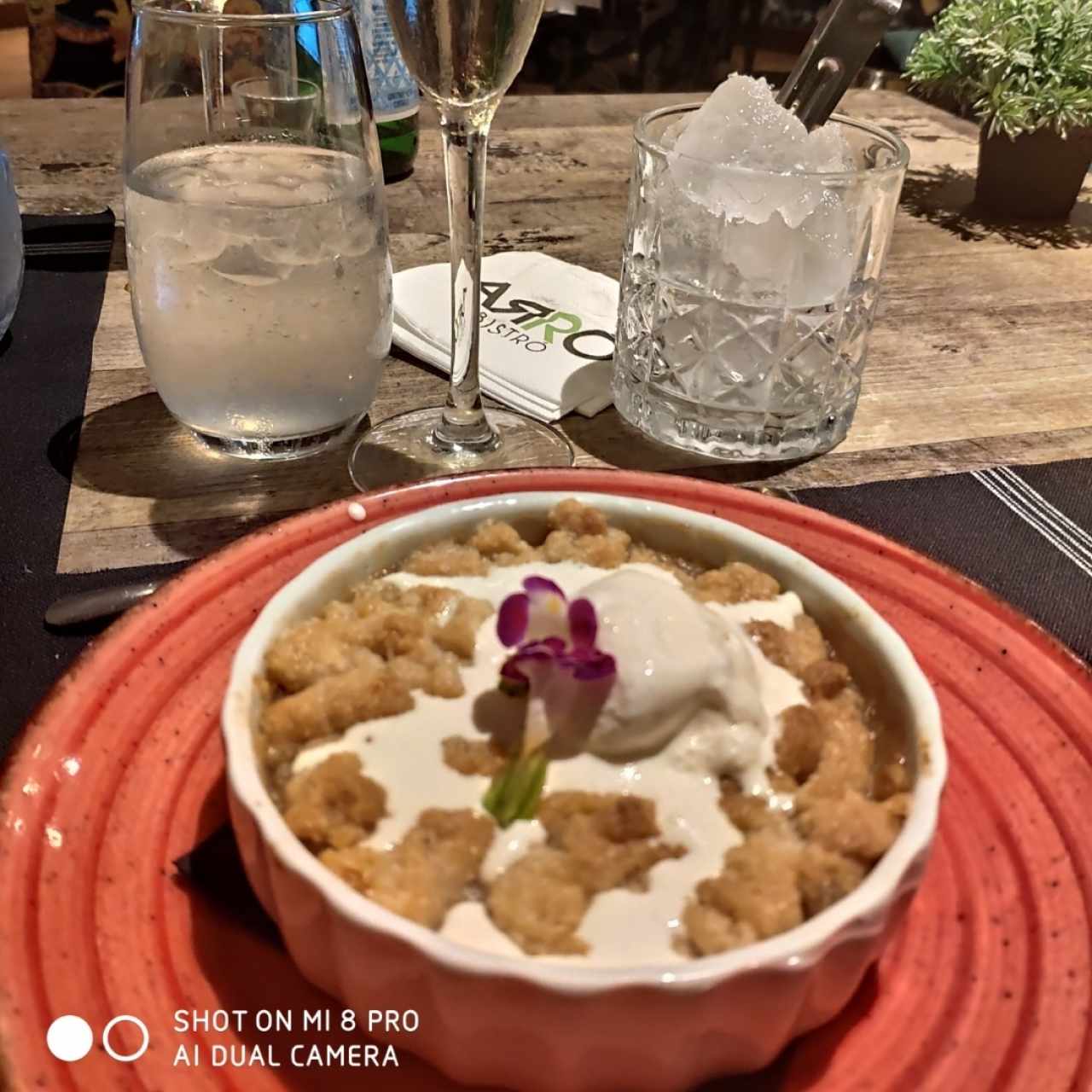 Crumble de Manzana