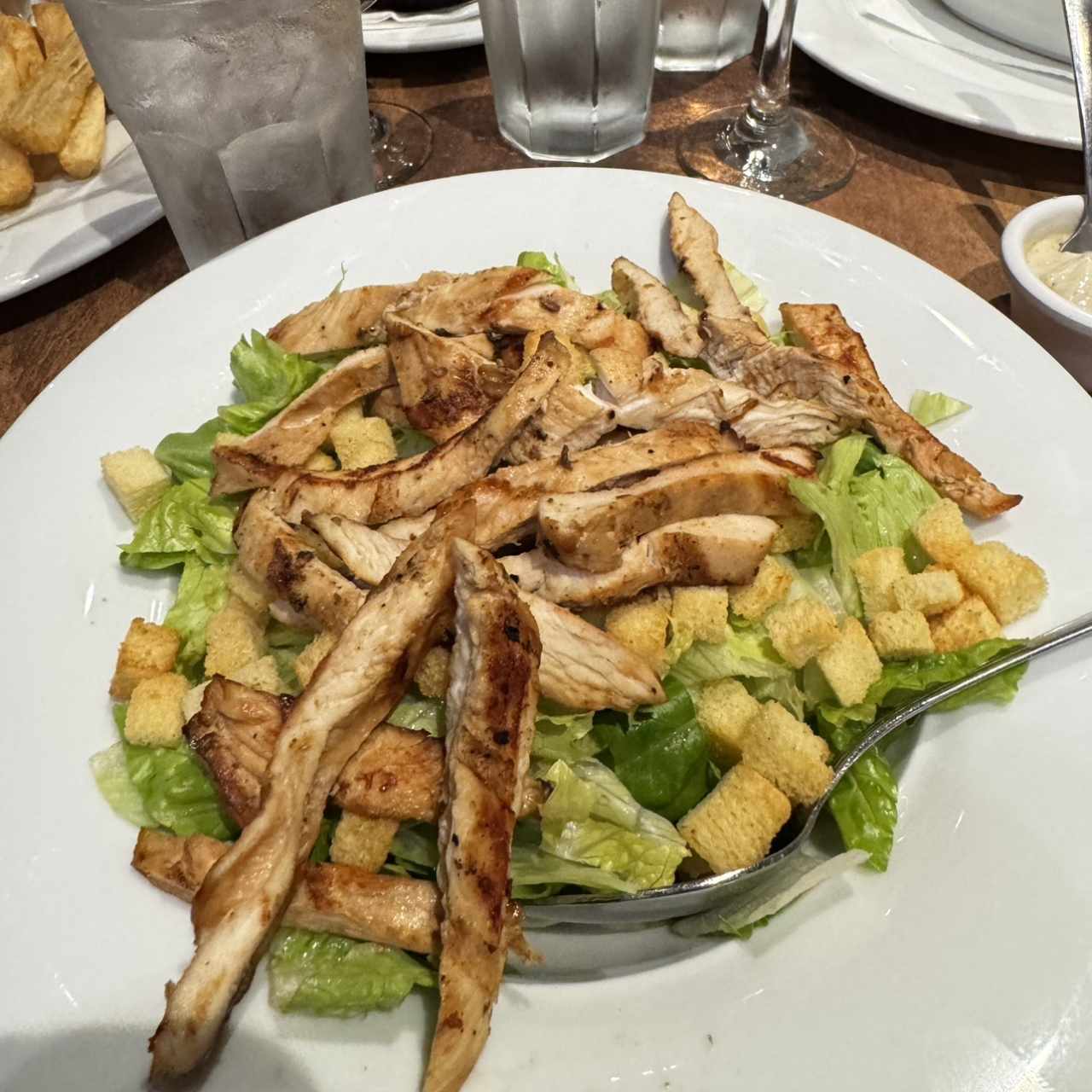 Ensalada Cesar con Pollo 