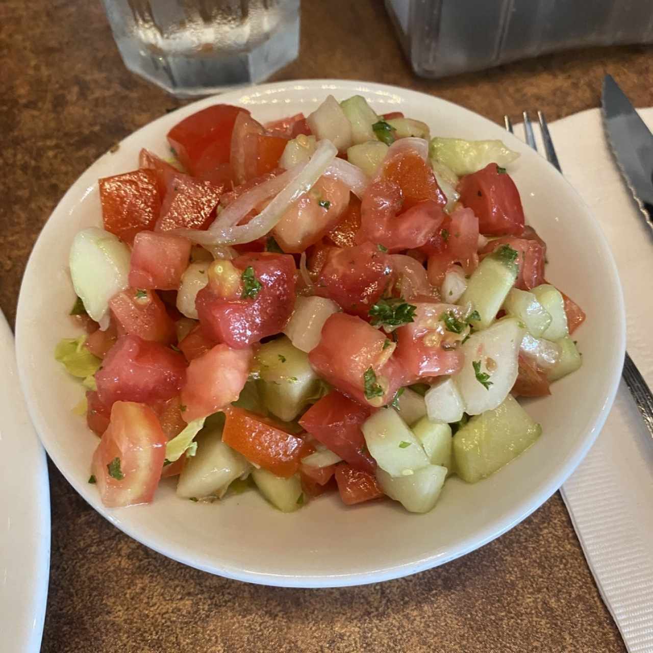 Acompañamiento - ensalada turca