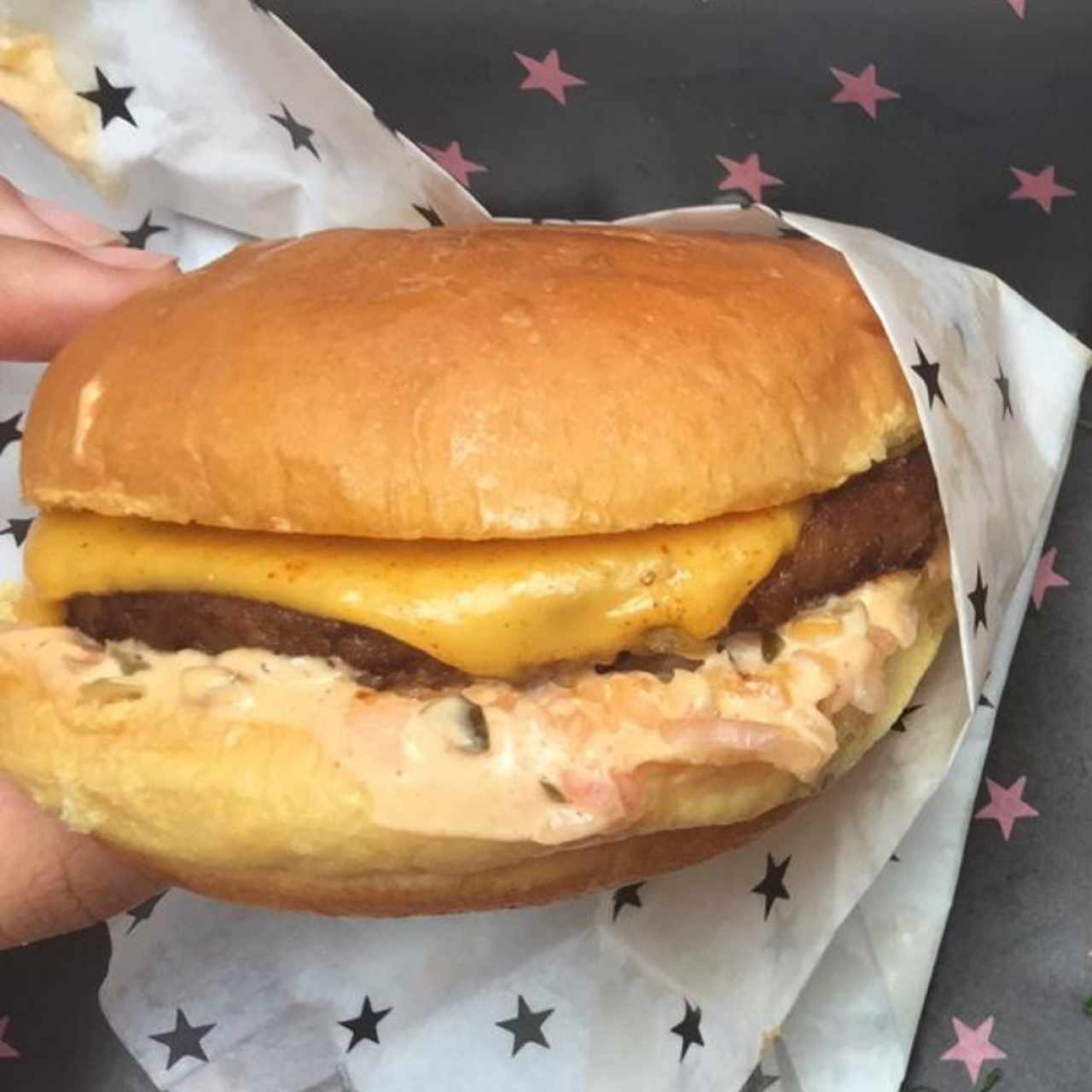 veggie burger