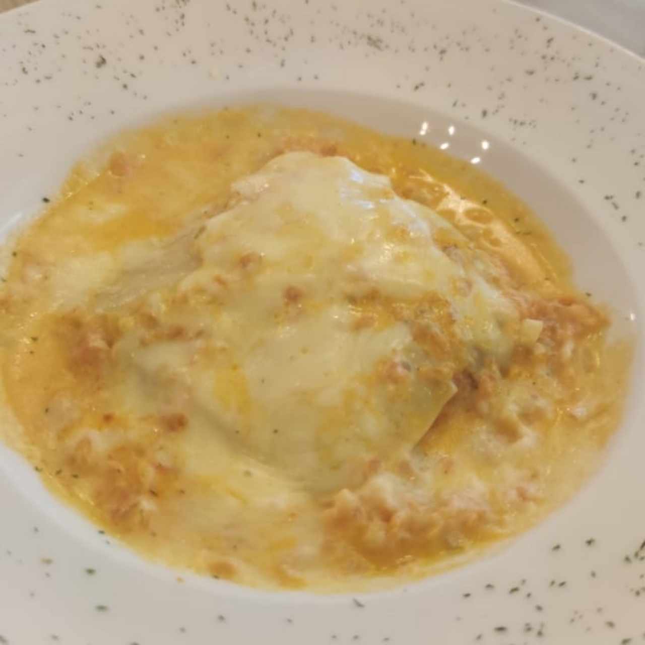 Lasaña de pollo 