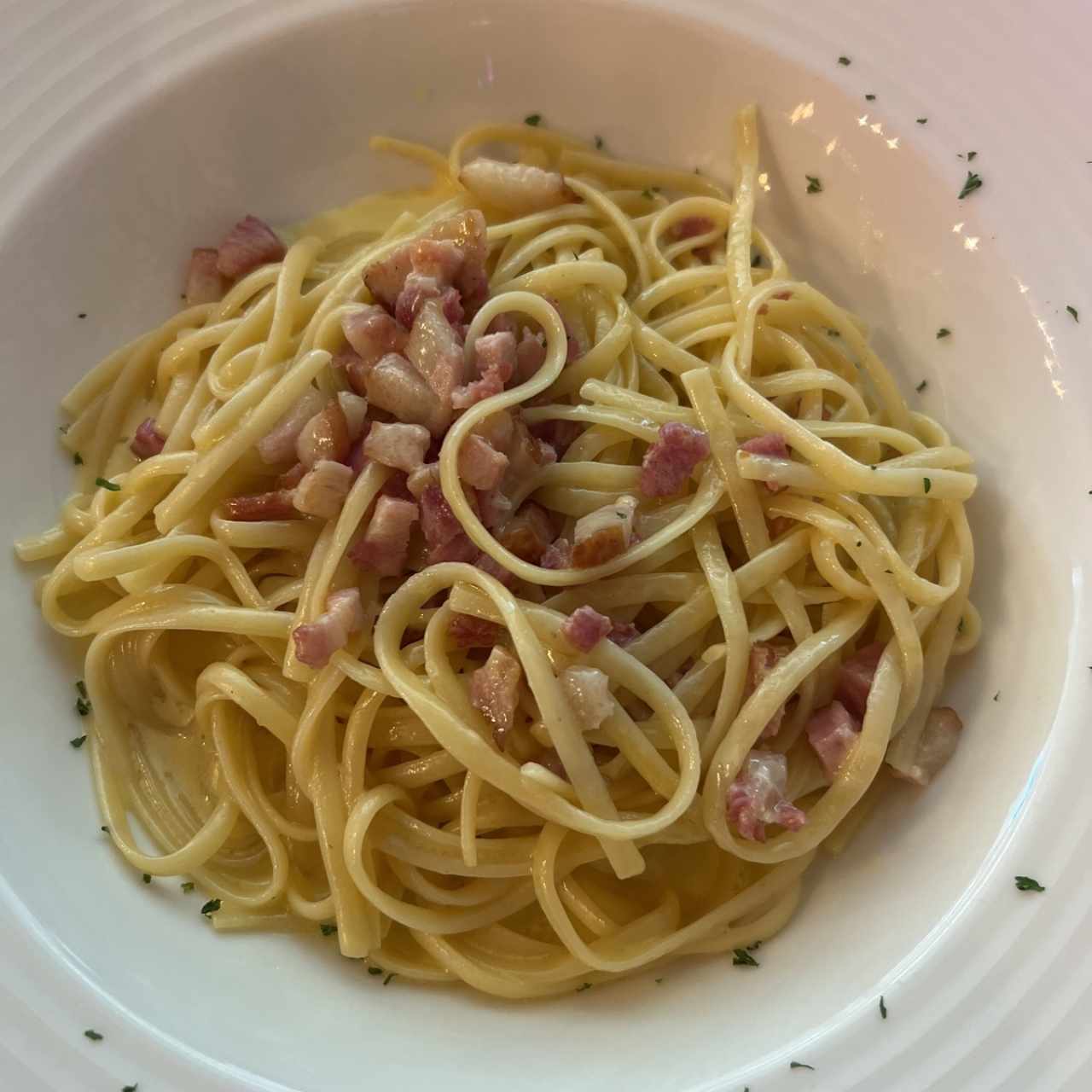 Pasta Carbonara 