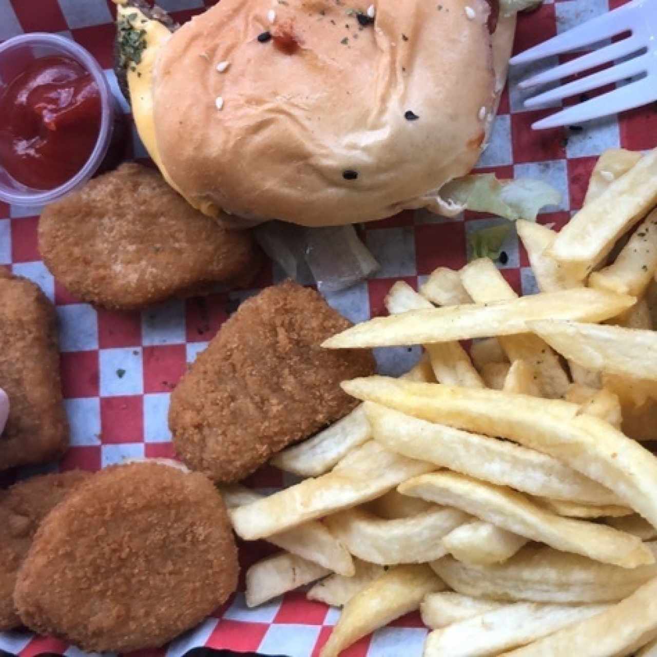 menu de niños