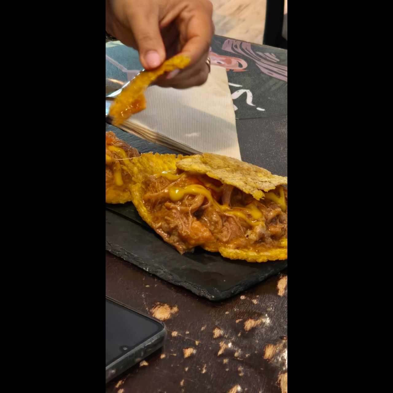 Menú - Patacones Montados