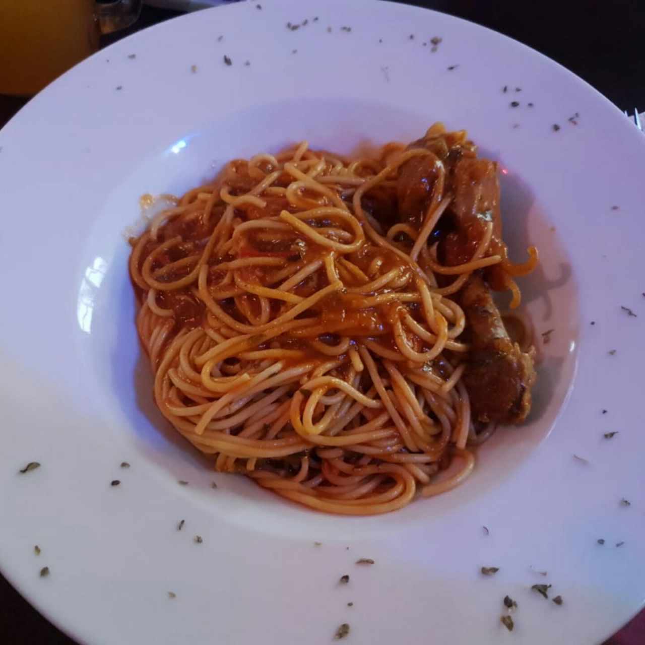 Macarrones con pollo
