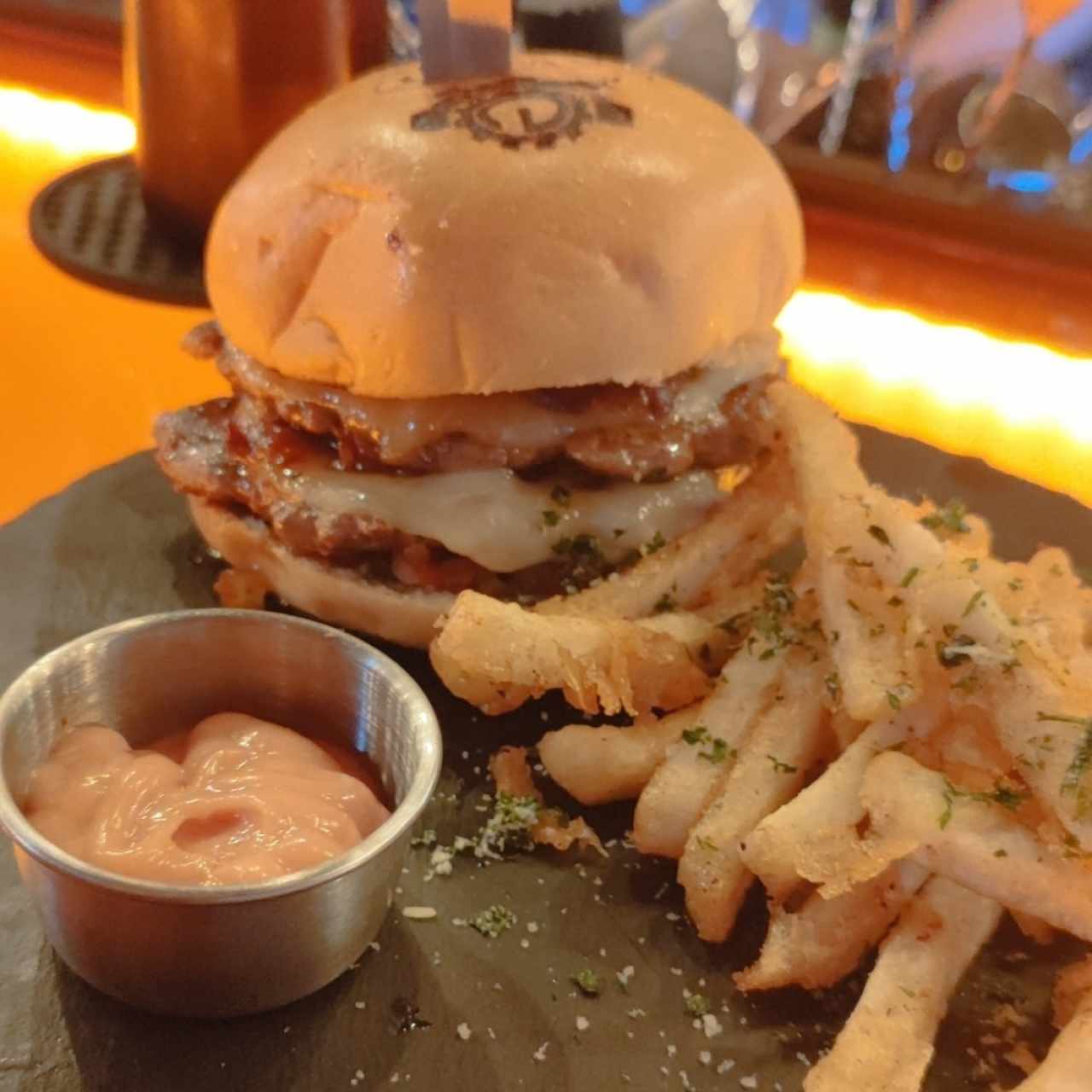 steam burger