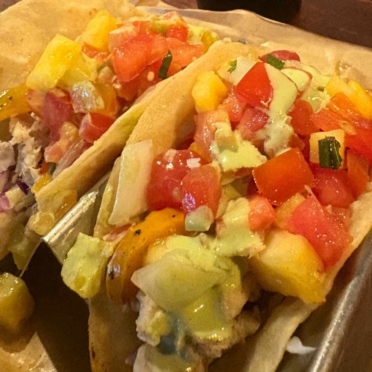 Grilled Fish - 2 Fish Tacos