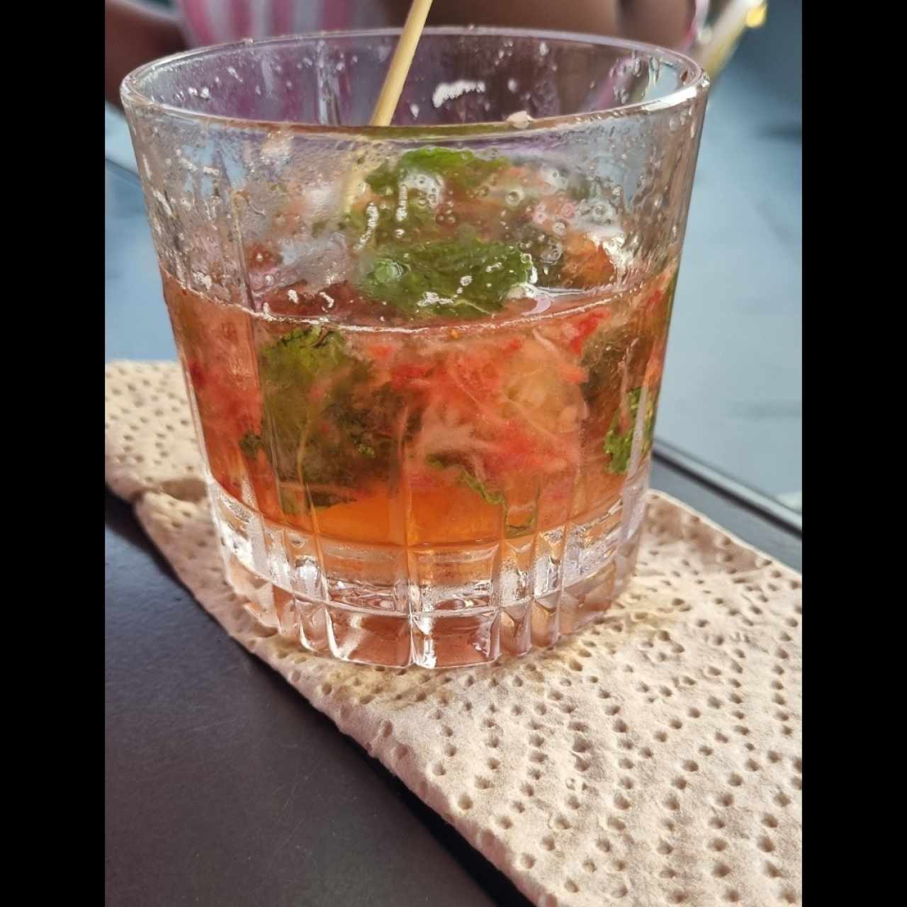 mojito de fresa