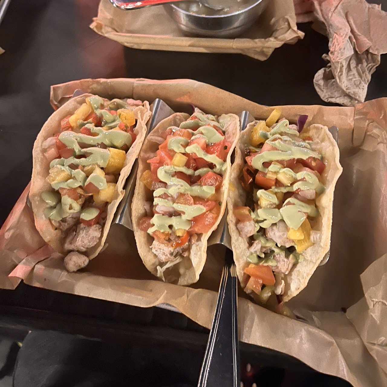 Grilled Fish - 3 Fish Tacos