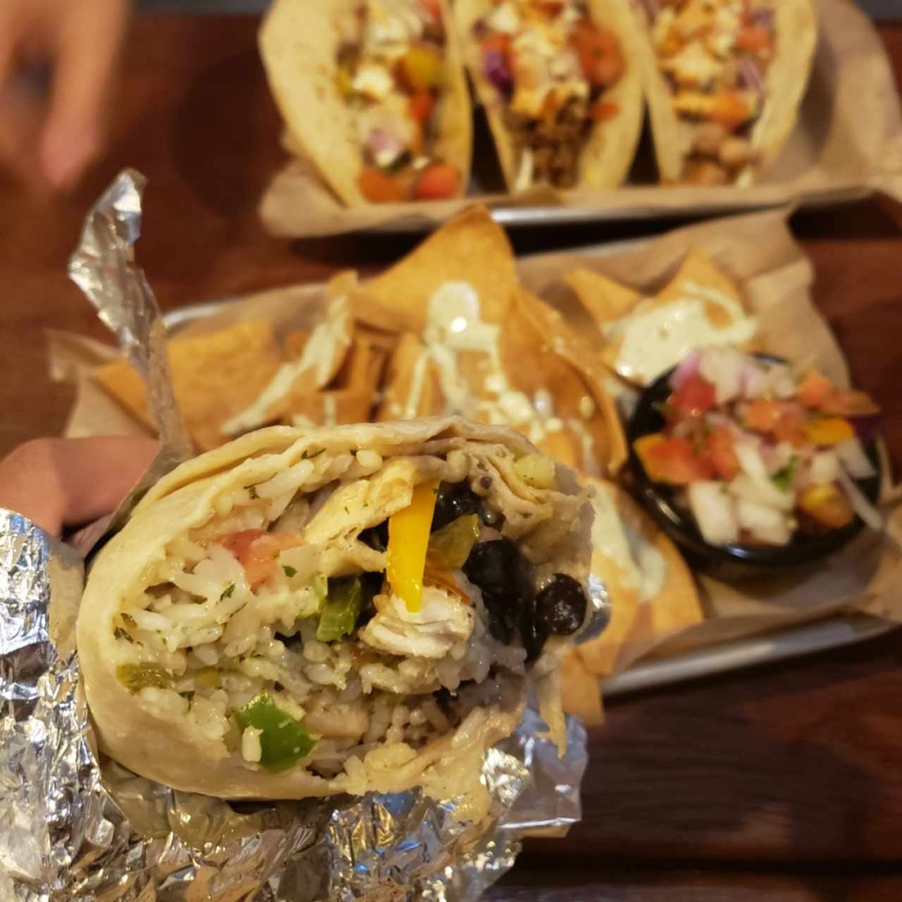 Fish Burrito