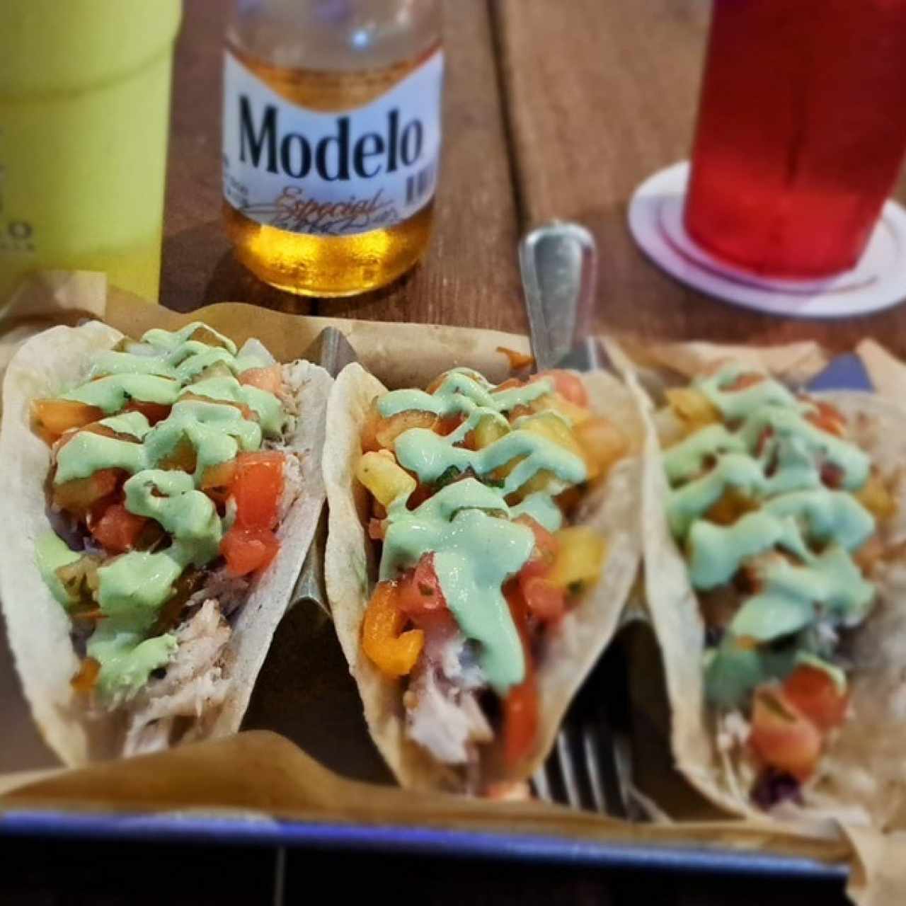 Grilled Fish - 3 Fish Tacos