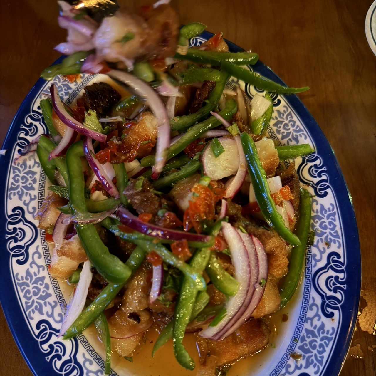 Ceviche de pork belly