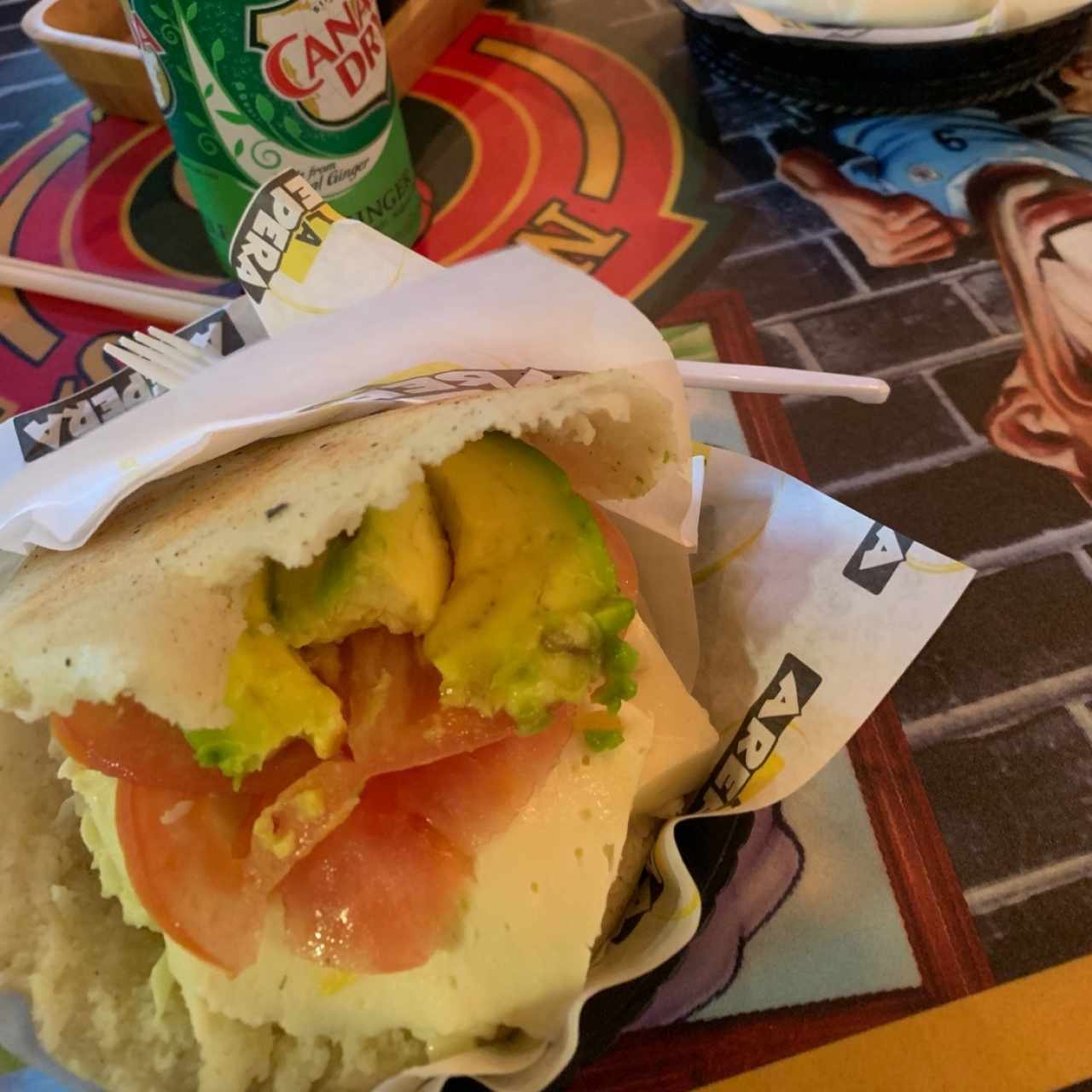 Arepa Vegetariana!