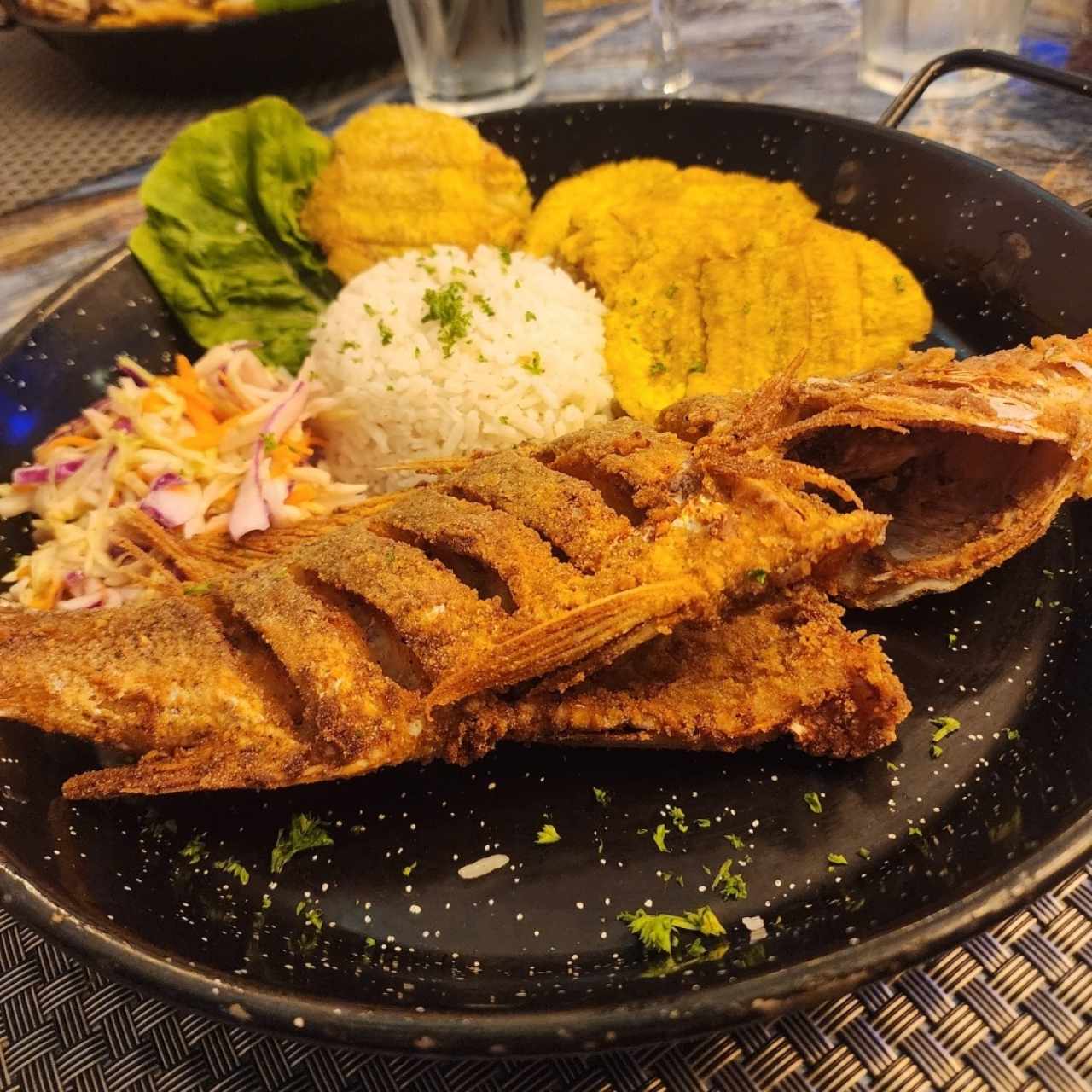 Pargo Rojo Frito