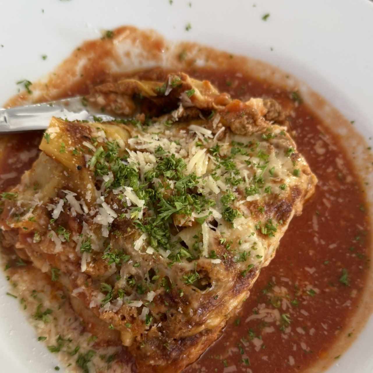 Pastas - Lasaña Boloñesa