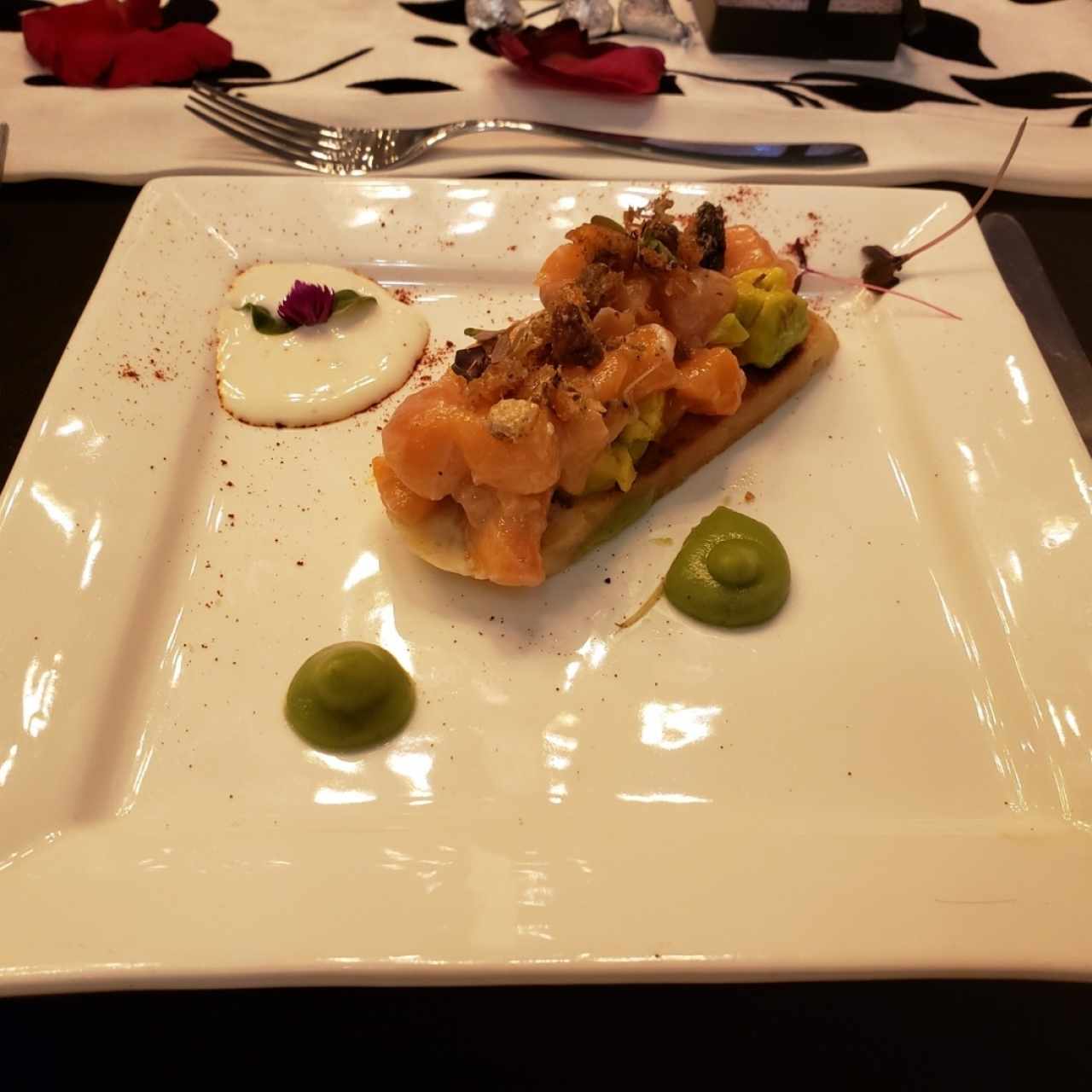 tartar de salmon