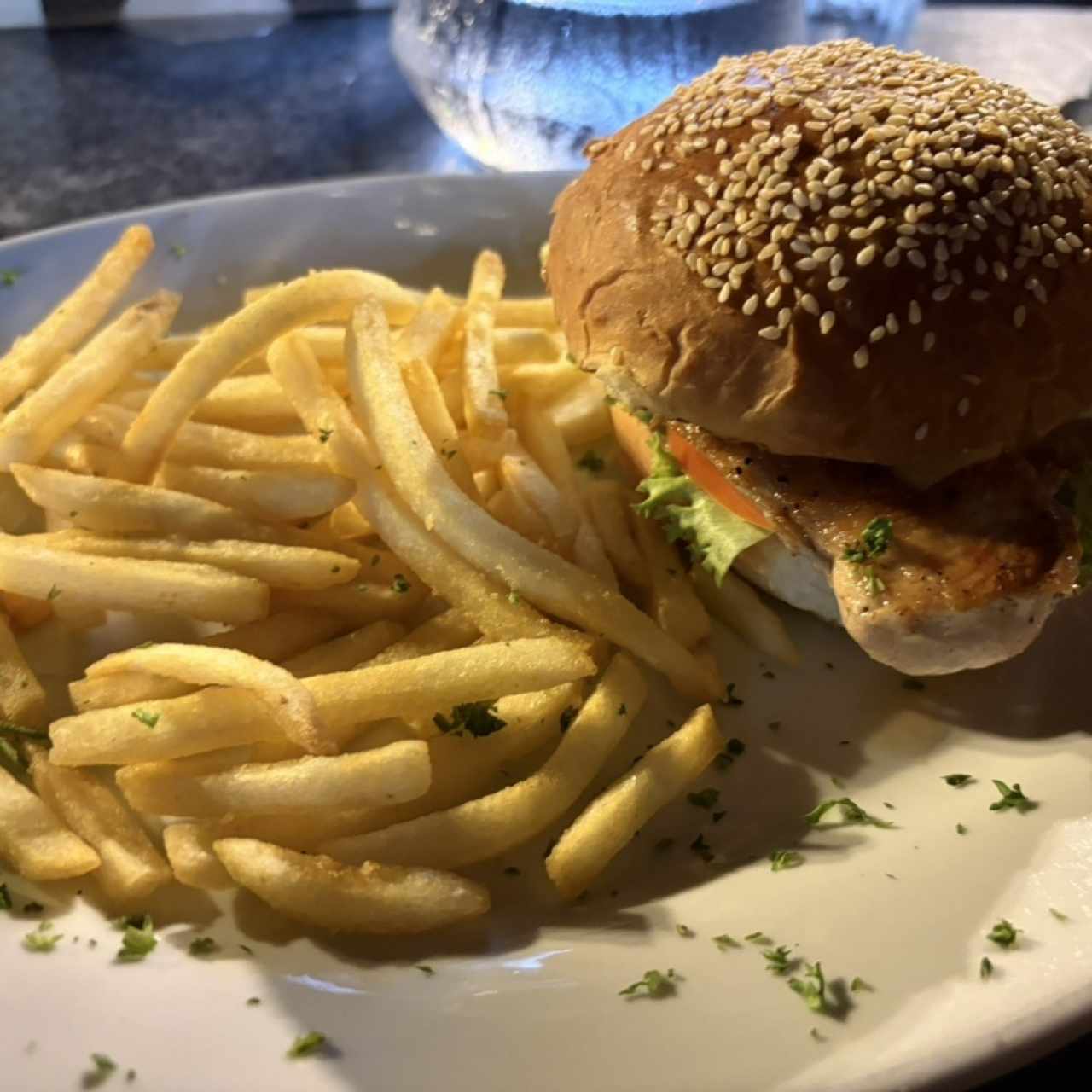 Hamburguesas - Hamburguesa de Pollo