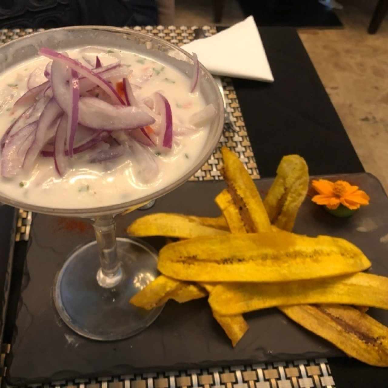 Ceviche de corvina 