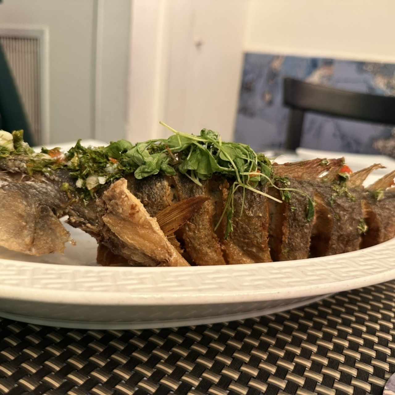 Pescado frito 
