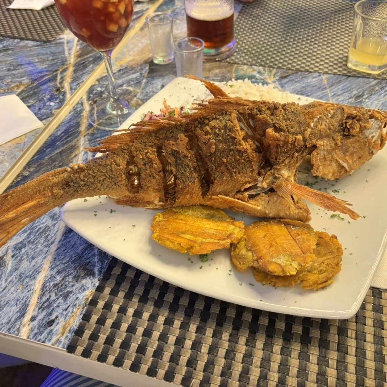 Pargo Rojo Frito