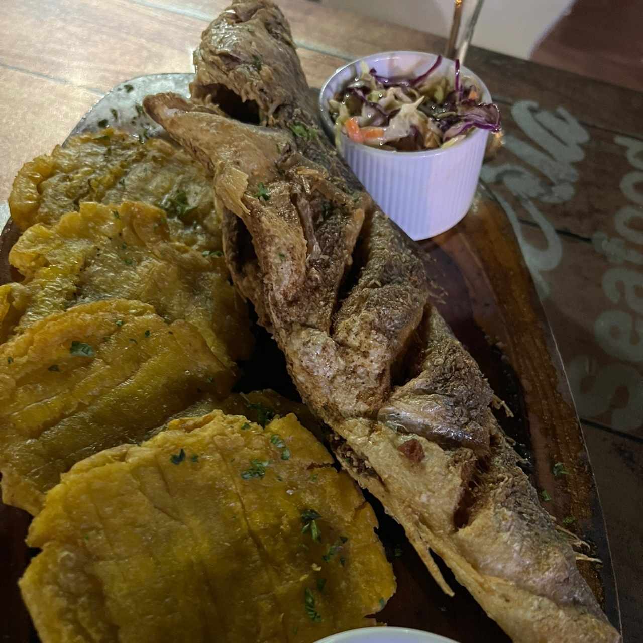 Pescado Frito al Grill o al Ajillo