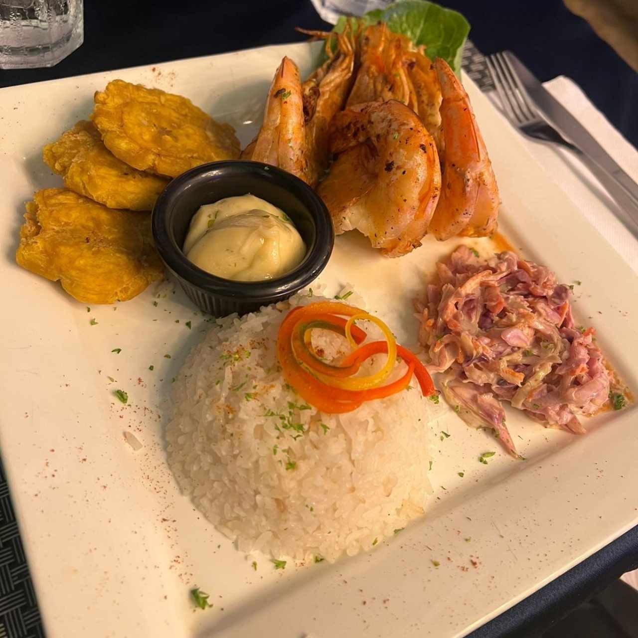 Mar profundo - Langostinos al Grill