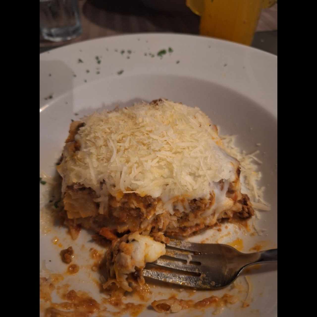Pastas - Lasaña Boloñesa