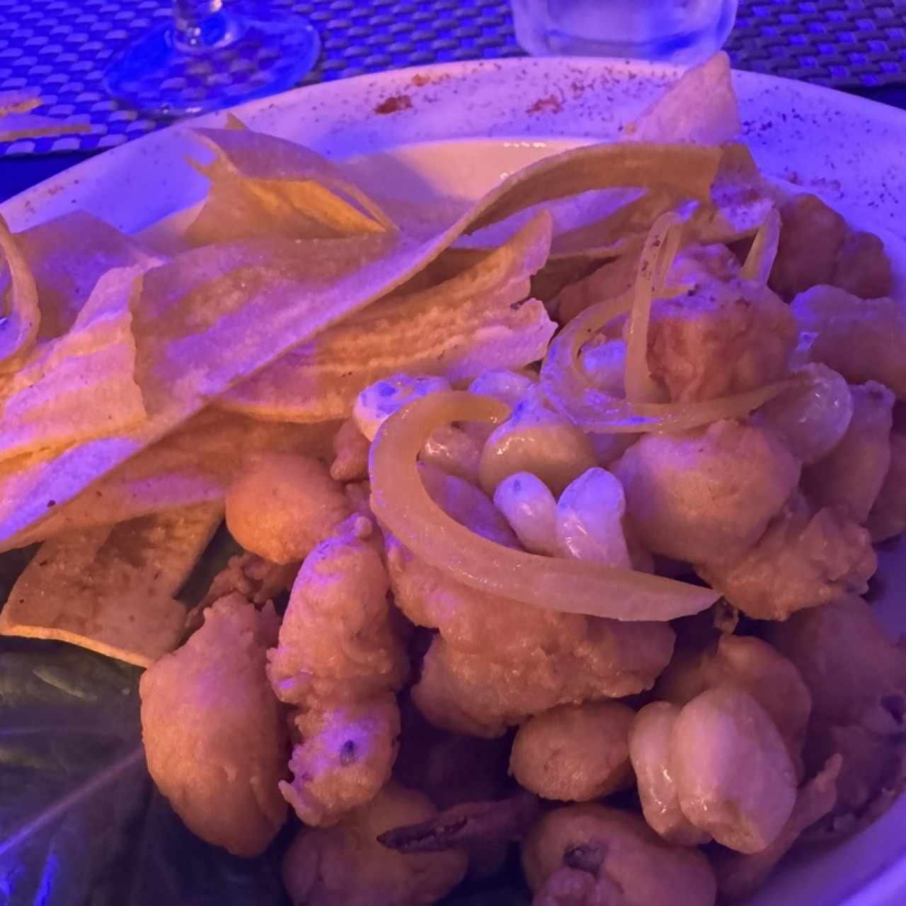Ceviche frito 