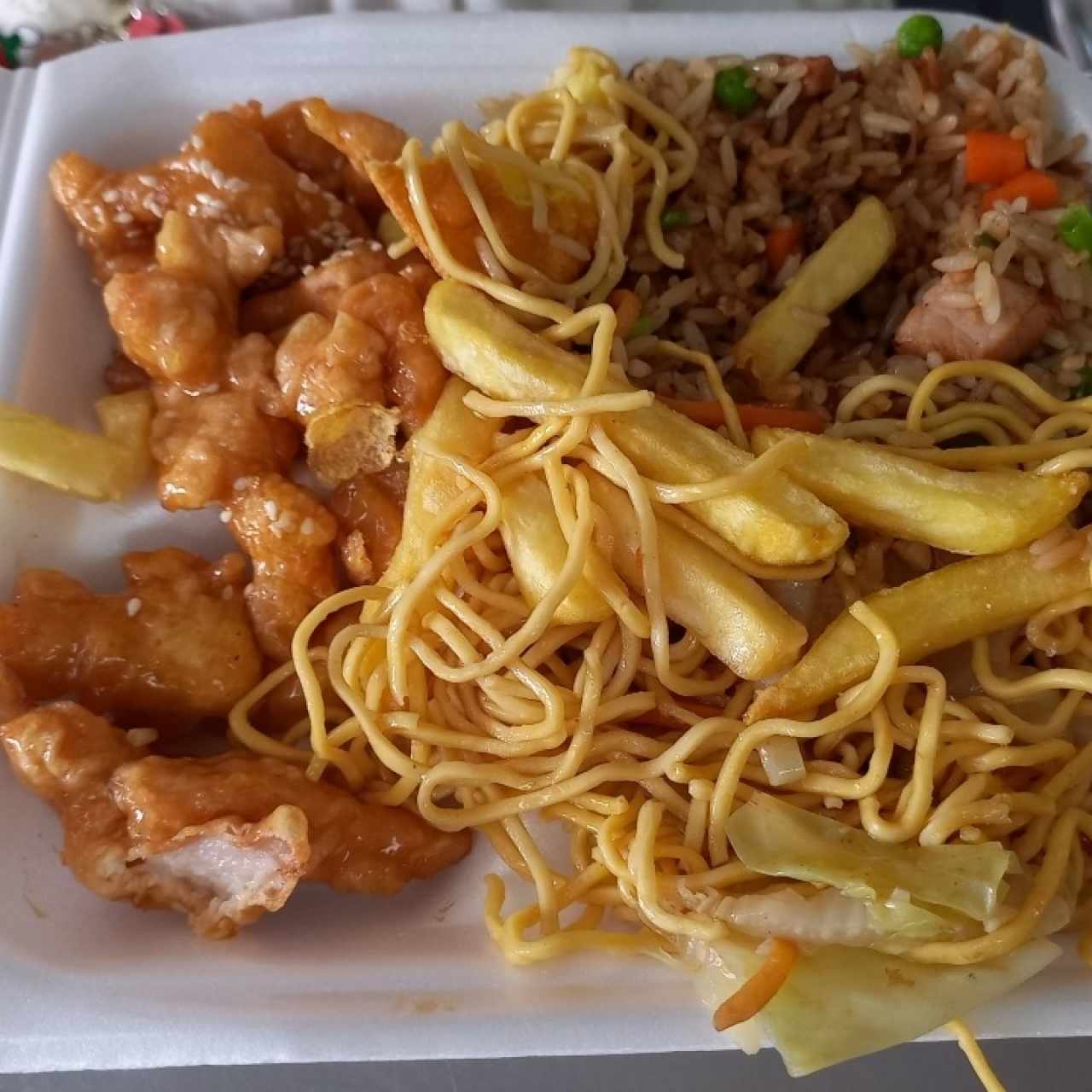 combo pollo ajonjolí