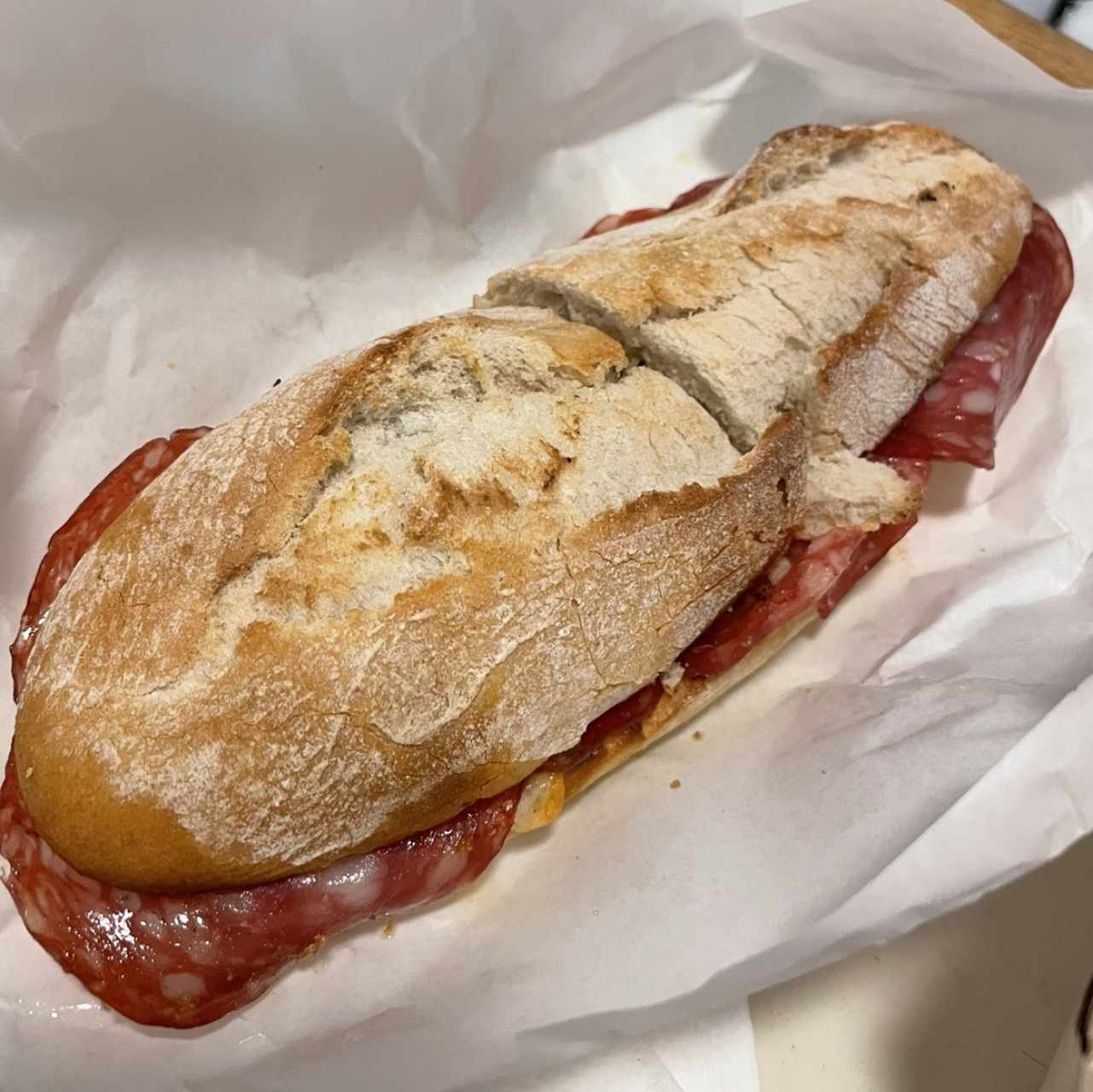 Bocadillo de Salchichón Ibérico