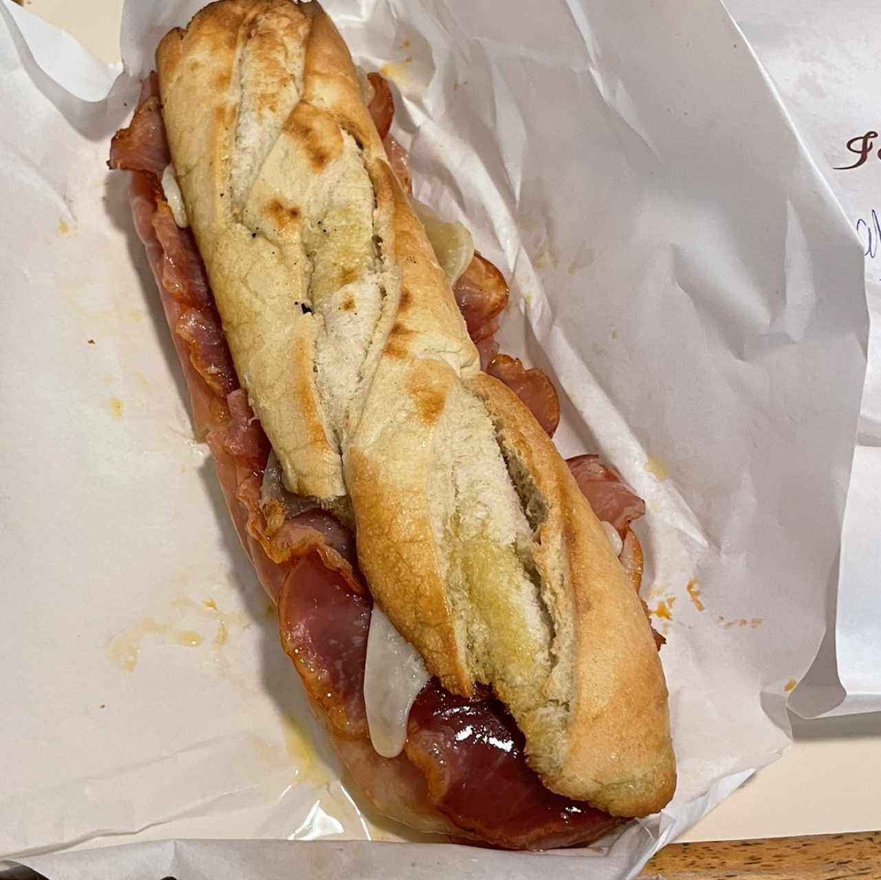 Bocadillo de Jamón Serrano